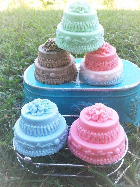 wedding cake soaps