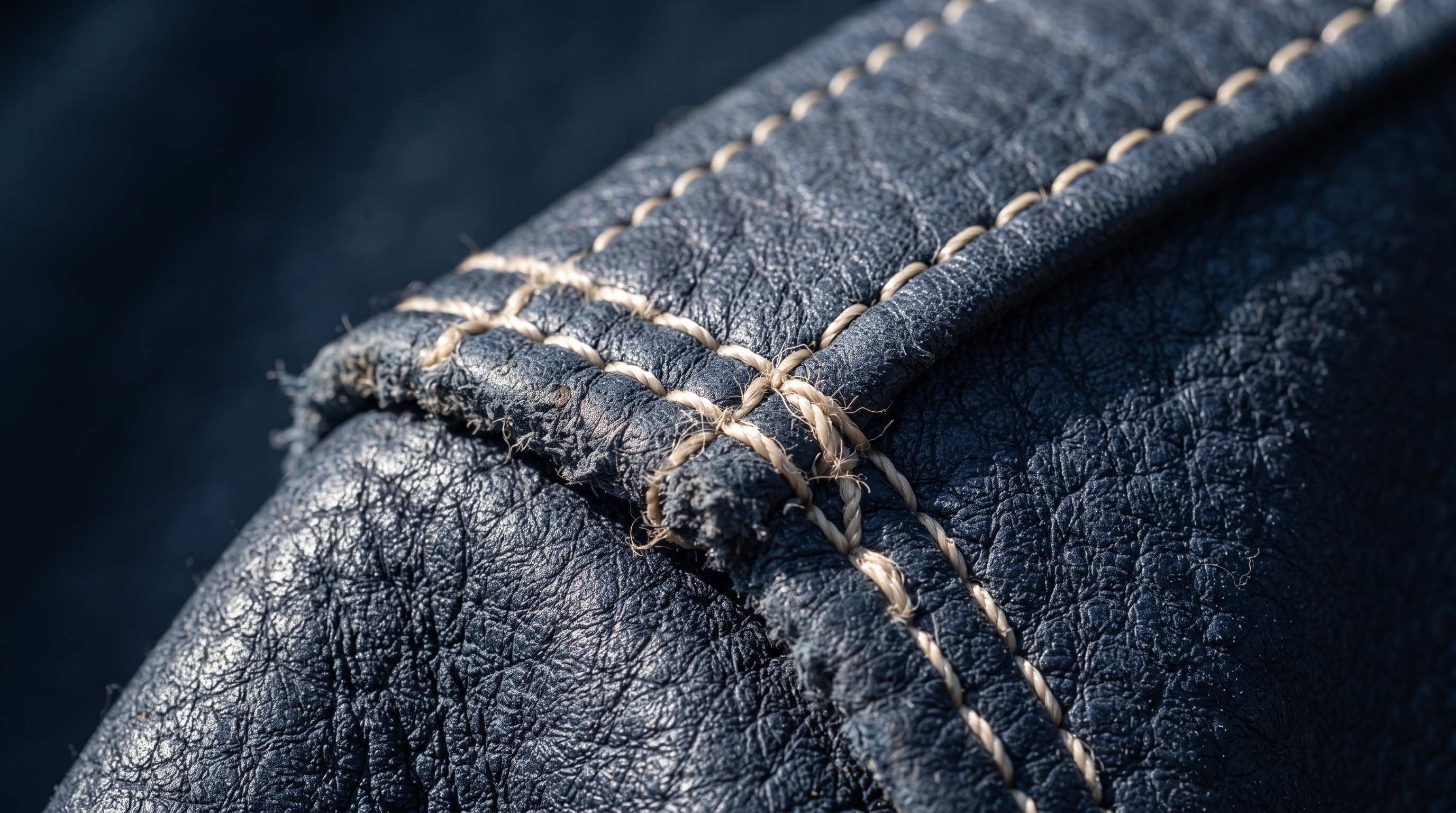 check the leather first