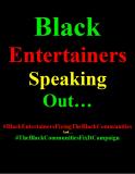 Black Entertainers Speaking Out