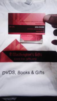 B.Washington&#039;s DVDS,books and gifts